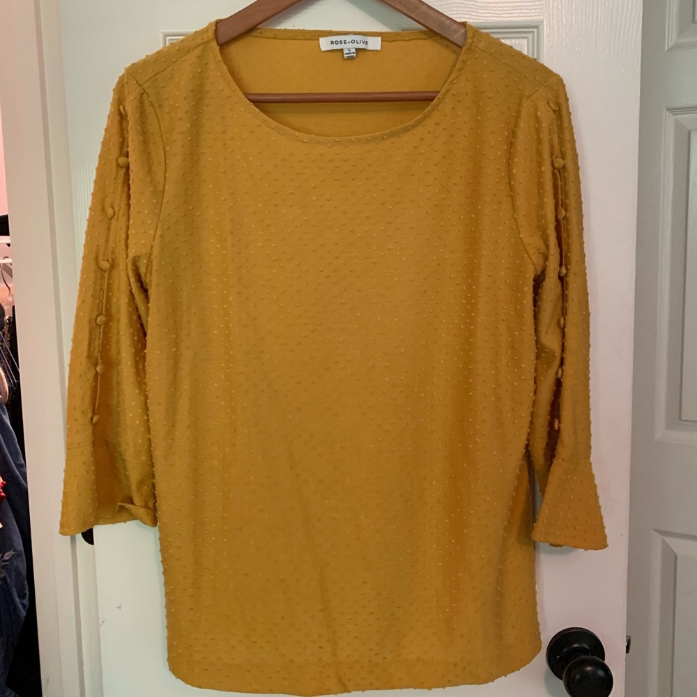 Mustard Yellow Top